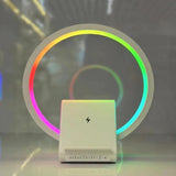 15W RGB Night Light Wireless Charger, Bluetooth Speaker Music Home Styling and Smart Lamps - novelvine