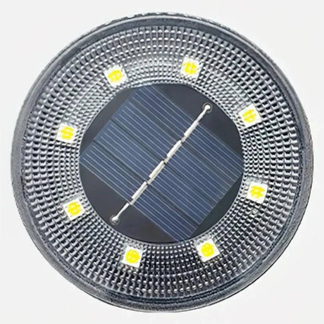 IP68 Waterproof LED Outdoor Solar Power Ground Light Lighting Control Path Deck Lights Yard Driveway Lawn Garden Decoration Lamp - novelvine