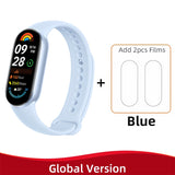 New Global Version Xiaomi Mi Band 9 AMOLED 1.62" Display Blood Oxygen Fitness Tracker Bracelet Xiaomi Smart Band 9 Wrist Watch