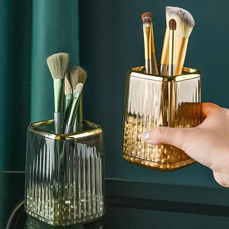 Makeup Organizers Desktop Cosmetic Brush Storage Box Office Pen Case Make Up Brushes Organizer Lipstick Sundries Holder - novelvine