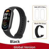 New Global Version Xiaomi Mi Band 9 AMOLED 1.62" Display Blood Oxygen Fitness Tracker Bracelet Xiaomi Smart Band 9 Wrist Watch