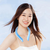 Reusable Neck Cooling Ring | Summer Ice Collar & Cool Tube | Neck Massager & Cooler Cushion