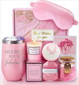 Lavender Spa Gift Basket Set for Women – Luxury Relaxation Gifts for Ladies, Mom, Wife, Girlfriend & Sister | Perfect for Birthday, Christmas, Valentine’s Day & Mother’s Day