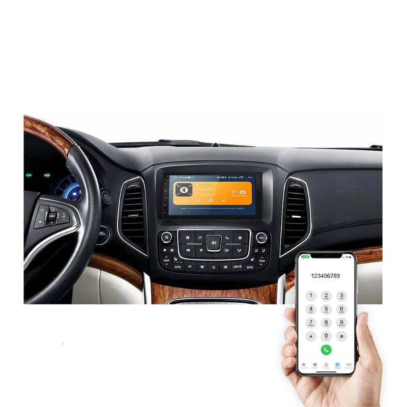 ESSGOO Carplay Car Radio 2 Din 7"/9"/10" MP5 Player GPS Navigator, Android Auto, Wi-Fi, DSP, IPS Screen