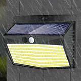 138 LED Solar Lights Outdoor - Waterproof Motion Sensor Wall Lamps - Energy-Efficient Garden and Street Lighting - novelvine