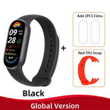 New Global Version Xiaomi Mi Band 9 AMOLED 1.62" Display Blood Oxygen Fitness Tracker Bracelet Xiaomi Smart Band 9 Wrist Watch