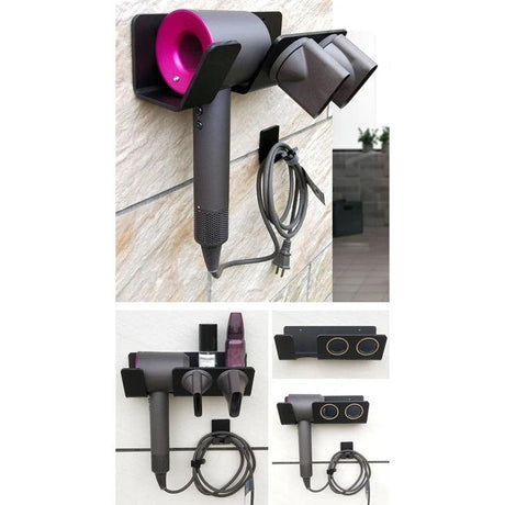 Supersonic Hair Dryer Holder Bathroom Storage Organizer Shelf for Wall Mount Bathroom Hardware Accessories For Dyson - novelvine