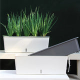 Self-Watering Planter Pots with Water Level Indicator – Decorative Indoor & Outdoor Flower Pots, Perfect Gift for Friends, Family & Neighbors