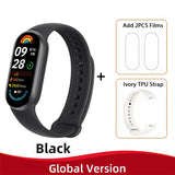 New Global Version Xiaomi Mi Band 9 AMOLED 1.62" Display Blood Oxygen Fitness Tracker Bracelet Xiaomi Smart Band 9 Wrist Watch