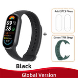 New Global Version Xiaomi Mi Band 9 AMOLED 1.62" Display Blood Oxygen Fitness Tracker Bracelet Xiaomi Smart Band 9 Wrist Watch