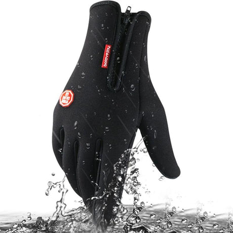 Winter Moto (Heated Gloves)Touchscreen Motorbike Racing Riding Gloves Winter Motorcycle Gloves Thermal Fleece Lined Waterproof Heated Gloves - novelvine