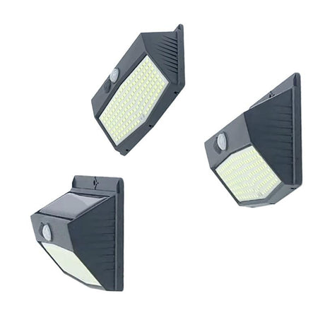 138 LED Solar Lights Outdoor - Waterproof Motion Sensor Wall Lamps - Energy-Efficient Garden and Street Lighting - novelvine