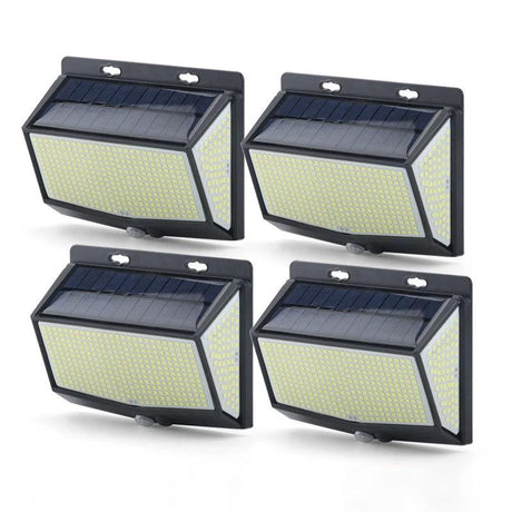 Eco-Friendly 468 LED Solar Motion Sensor Light - Waterproof Outdoor Lighting with 270° Wide-Angle Illumination - novelvine