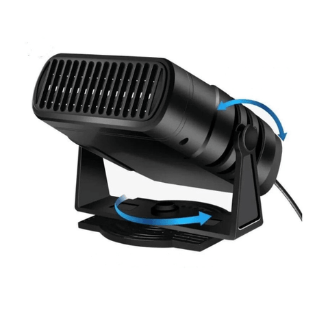 Car Heaters Portable 12/24V Car Heater 2 in 1 Fast Heating Cooling Windshield Defroster Defogger for Car SUV Truck RV Trailer - novelvine