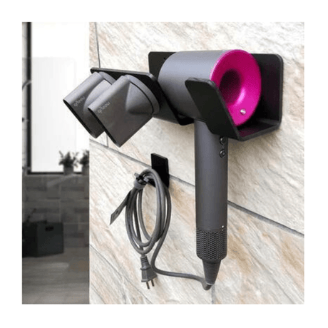 Supersonic Hair Dryer Holder Bathroom Storage Organizer Shelf for Wall Mount Bathroom Hardware Accessories For Dyson - novelvine