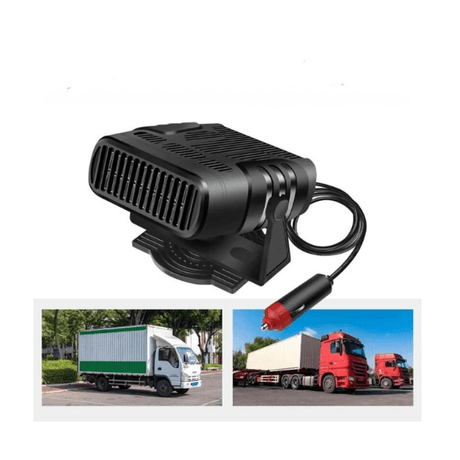 Car Heaters Portable 12/24V Car Heater 2 in 1 Fast Heating Cooling Windshield Defroster Defogger for Car SUV Truck RV Trailer - novelvine