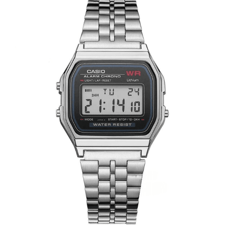 Casio watch silver watch men set brand luxury LED digital Waterproof Quartz men watch Sport military Wrist Watch - novelvine