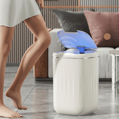 24L Smart Sensor Trash Can Bathroom Electronic Garbage Bucket Automatic Intelligent Sensor Dustbin For kitchen Toilet Wastebasket - novelvine