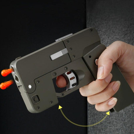 Shell Ejecting folding phone Bullet Toy - novelvine