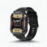 1.85-Inch IP68 Waterproof Military Smartwatch for Men - Bluetooth Call, Sports Fitness Watches for Android iOS