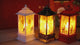 Christmas Snow Globe Lantern - LED Lighted Holiday Decoration