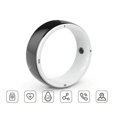 JAKCOM R5 Ceramic Smart Ring | 128GB Storage | Multi-RFID & NFC | Waterproof | GPS Enabled | Wearable Tech Accessory - novelvine