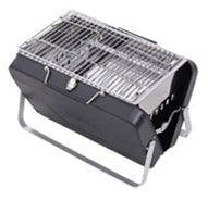 Portable Folding Charcoal BBQ Grill - Camping Cooking - Stainless Steel Coal Grill - novelvine