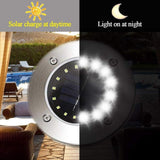 LED Waterproof Solar Powered Garden Lights - novelvine