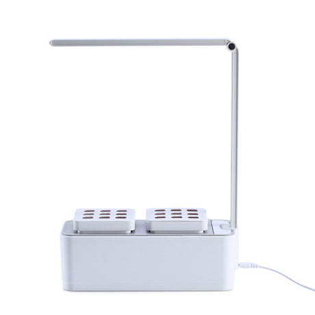 Smart Indoor Hydroponic System with Wi-Fi, LED Grow Light, and Self-Watering - Ideal for Soilless Home Gardening
