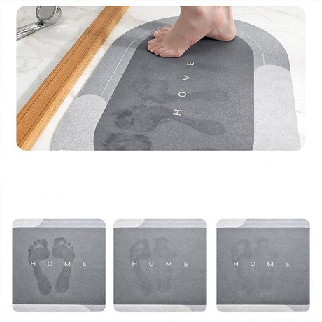 Super Absorbent Bathroom Mat Nonslip Quick-Drying Carpet Home Bath Mat Non-Slip Floor Mat Tapete Banheiro Dropshipping