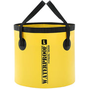 Outdoor portable collapsible water basin