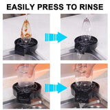 Automatic Glass Rinser Cup Washer for Kitchen Sink - novelvine