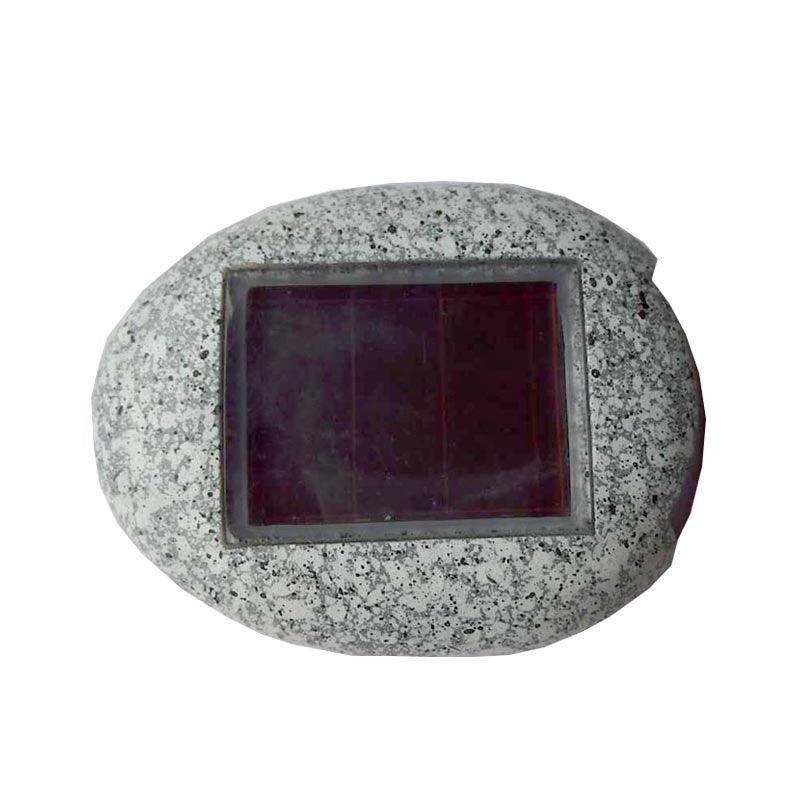 Solar Waterproof Outdoor Cobble Stone Lamp Decoration for Lawn Yard - novelvine