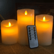 Flameless Remote Controlled Candles