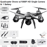 HD 4K Dual Camera Quadcopter Drone - novelvine