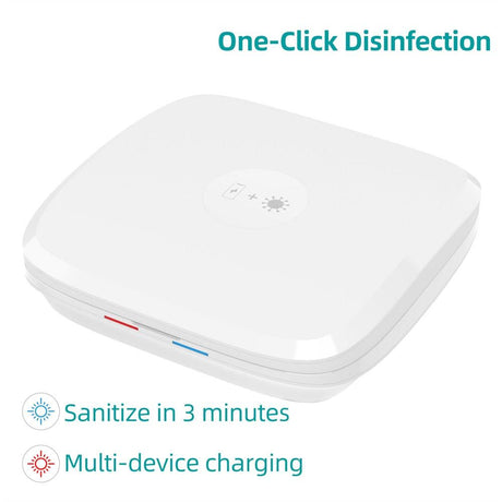 Wireless Charger Sterilization Box - novelvine