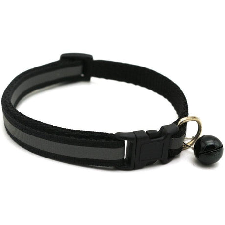 Reflective Pet Collar with Bell - novelvine