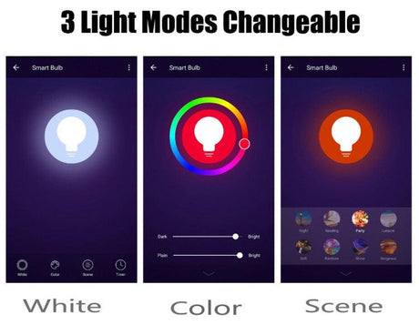 Wireless WiFI Smart RGB Bulb - novelvine