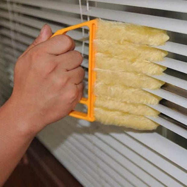 Removable and Washable Venetian Blind Cleaning Brush - Perfect for Window Blinds and Shades