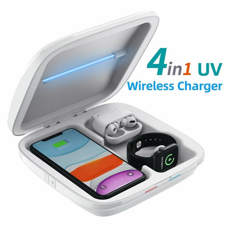 Wireless Charger Sterilization Box - novelvine