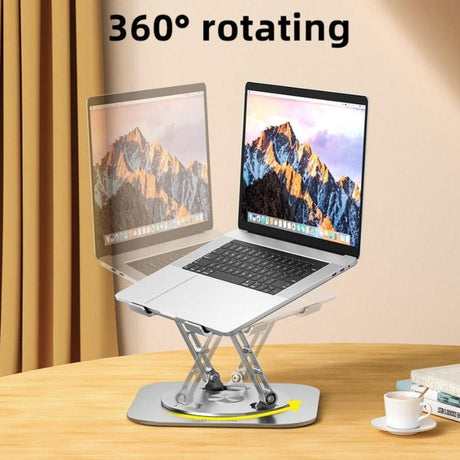 360° Rotating, Ergonomic, Portable Laptop Stand - novelvine