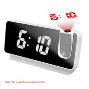 Projector Snooze LED Digital Alarm Clock