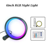 Ring Design RGB Lighting LED Table Lamp