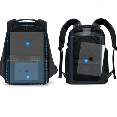 USB Charging Waterproof Backpack - novelvine