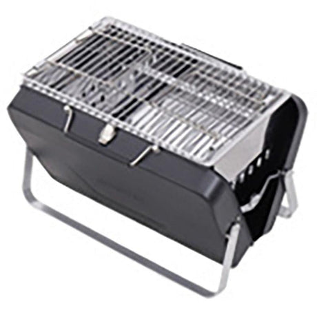 Portable Folding Charcoal BBQ Grill - Camping Cooking - Stainless Steel Coal Grill - novelvine