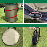 Foldable Oxford Cloth Yard Waste Container - Outdoor Gardening Tools for Home Garden Leaf Collection