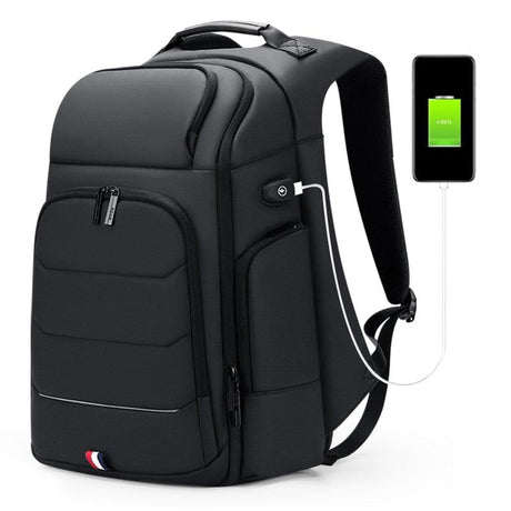 USB Charging Waterproof Backpack - novelvine