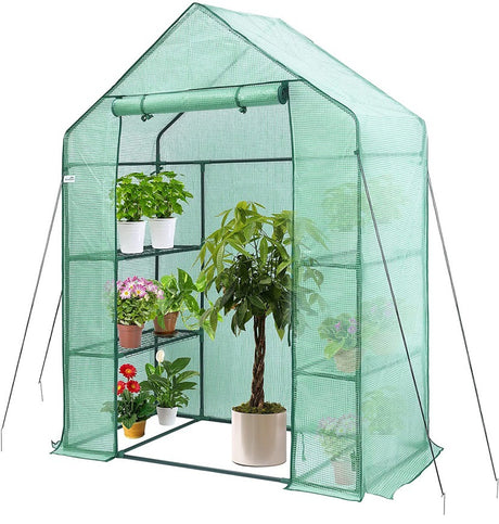 Portable Mini Greenhouse: Ideal for Outdoor and Indoor Gardens